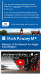 Mobile Screenshot of markpawsey.org.uk